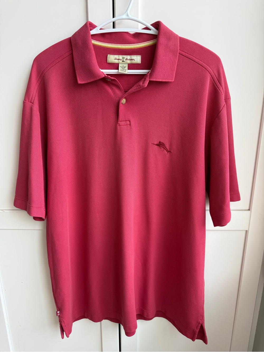 Vintage/Y2K Tommy Bahama Pima Cotton Polo Men’s Size L Resport Beach Vacation